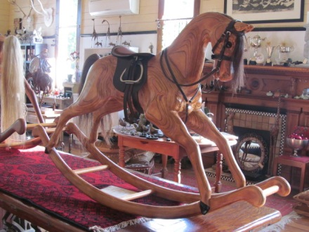 hand carved rocking horse plans